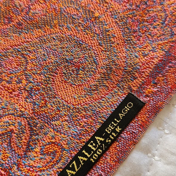 Italian silk scarf from Bellagio - Picture 4 of 6